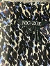 Nic + Zoe 100% Polyester Blue Sleeveless Blouse Size XL - photo 7