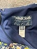 ModCloth 100% Polyester Paisley Blue Jumpsuit Size 6 - photo 4