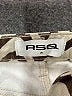 RSQ 100% Cotton Chevron-herringbone Ivory Shorts Size 25 waist - photo 3