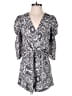 Amanda Uprichard 100% Polyester Snake Print Gray Romper Size P (petite) - photo 1