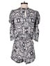 Amanda Uprichard 100% Polyester Snake Print Gray Romper Size P (petite) - photo 2