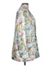 Zara Floral Silver Blazer Size L - photo 4