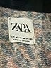 Zara Animal Print Brown Short Sleeve Button-Down Shirt Size M - photo 7
