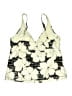 Apt. 9 Floral Ivory Swimsuit Top Size 12 - photo 2