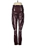SPANX Metallic Burgundy Leggings Size L - photo 2