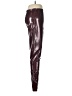SPANX Metallic Burgundy Leggings Size L - photo 4