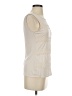 DKNY Ivory Sleeveless Blouse Size XS - photo 4