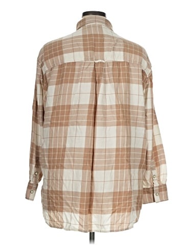 American Eagle Outfitters Long Sleeve Button-Down Shirt (view 2)