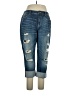 Miss Me 100% Cotton Color Block Blue Jeans Size 32 waist - photo 1