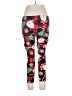 Just Love Graphic Red Leggings Size 1X - photo 1