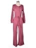 Francesca's Solid Pink Jumpsuit Size S - photo 1