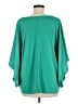 Glam Green 3/4 Sleeve Top Size M - photo 2