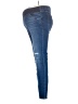 Old Navy - Maternity Solid Blue Jeans Size 14 - photo 5
