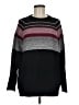 ATM Stripes Black Wool Pullover Sweater Size M - photo 1