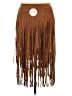 Soprano Brown Casual Skirt Size M - photo 2