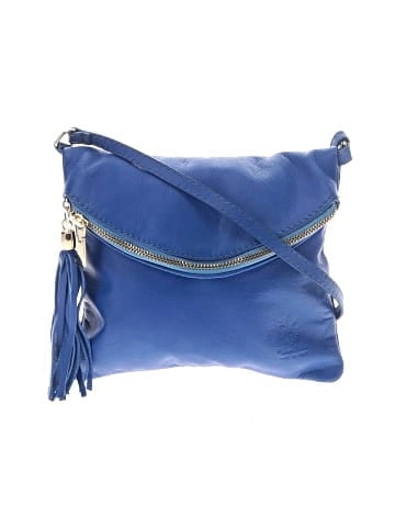 MADE IN ITALY Leather Crossbody Bag (view 1)