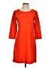 Gap Solid Orange Casual Dress Size XS - photo 1