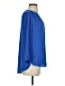 NYDJ 100% Polyester Blue 3/4 Sleeve Blouse Size XS - photo 4