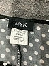 MSK Polka Dots Black Casual Dress Size L - photo 7