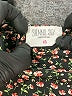 Sienna Sky 100% Polyester Black Short Sleeve Blouse Size XS - photo 7
