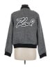 Karl Lagerfeld Paris Houndstooth Gray Jacket Size 6 - photo 2