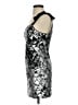 Altar'd State 100% Polyester Argyle Silver Cocktail Dress Size S - photo 5