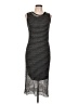 Pete Graphic Black Cocktail Dress Size L - photo 1