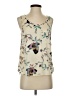 Pink Martini 100% Polyester Ivory Tank Top Size XS - photo 1