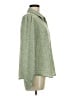 Have 100% Polyester Print Green Long Sleeve Blouse Size M - photo 4