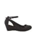 Me Too Black Wedges Size 6 - photo 1