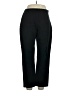 Eddie Bauer Solid Black Dress Pants Size 16 - photo 1