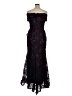 Xscape Purple Cocktail Dress Size 14 - photo 2