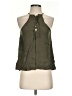 Lulus 100% Rayon Green Sleeveless Blouse Size S - photo 1