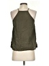 Lulus 100% Rayon Green Sleeveless Blouse Size S - photo 2