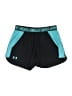 Under Armour Color Block Teal Shorts Size S - photo 1