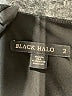 Black Halo Solid Black Jumpsuit Size 2 - photo 4