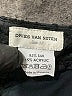 Dries Van Noten Chevron-herringbone Black Silk Pants Size EU 38 / US 8 - photo 4