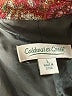 Coldwater Creek Paisley Burgundy Red Blazer Size L - photo 6