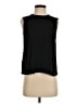 J.Crew 100% Polyester Black Sleeveless Top Size 2 (petite) - photo 1