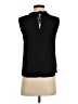 J.Crew 100% Polyester Black Sleeveless Top Size 2 (petite) - photo 2