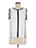 Halogen 100% Polyester White Sleeveless Blouse Size M - photo 1