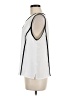 Halogen 100% Polyester White Sleeveless Blouse Size M - photo 5