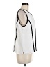 Halogen 100% Polyester White Sleeveless Blouse Size M - photo 4