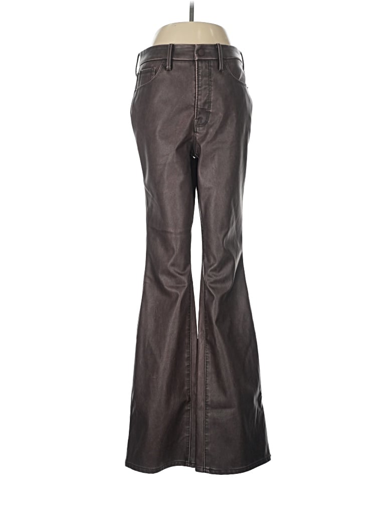 Pre-owned Good American Dress Pants In Brown