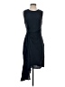 Milly Solid Black Cocktail Dress Size 4 - photo 1