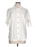 Marina Rinaldi Ivory 3/4 Sleeve Button-Down Shirt Size 12 (21) - photo 1
