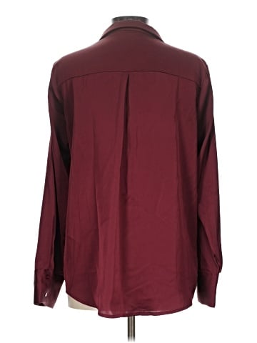 Aqua Long Sleeve Blouse (view 2)