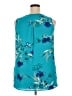 Apt. 9 100% Polyester Teal Sleeveless Blouse Size XXL - photo 2