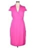J.Crew 100% Polyester Pink Casual Dress Size XXL (estimated) - photo 1