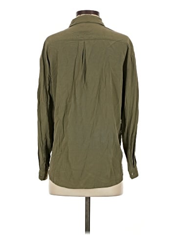L'Agence Long Sleeve Silk Top (view 2)